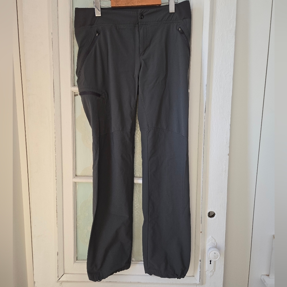 Columbia Black Omni-Shade Hiking Pants Women’s Size 12 Regular